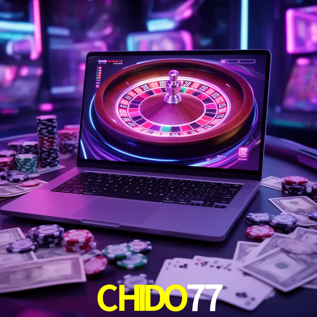 Centro móvil CHIDO77 con casino, cajero, bonos, app y acceso de cuenta para México
